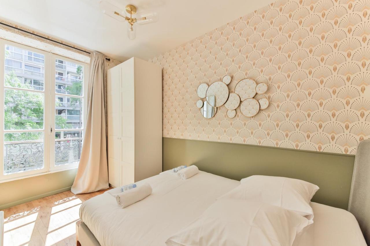 Independant Flat: Canal St Martin&Trains Stations! 파리 외부 사진