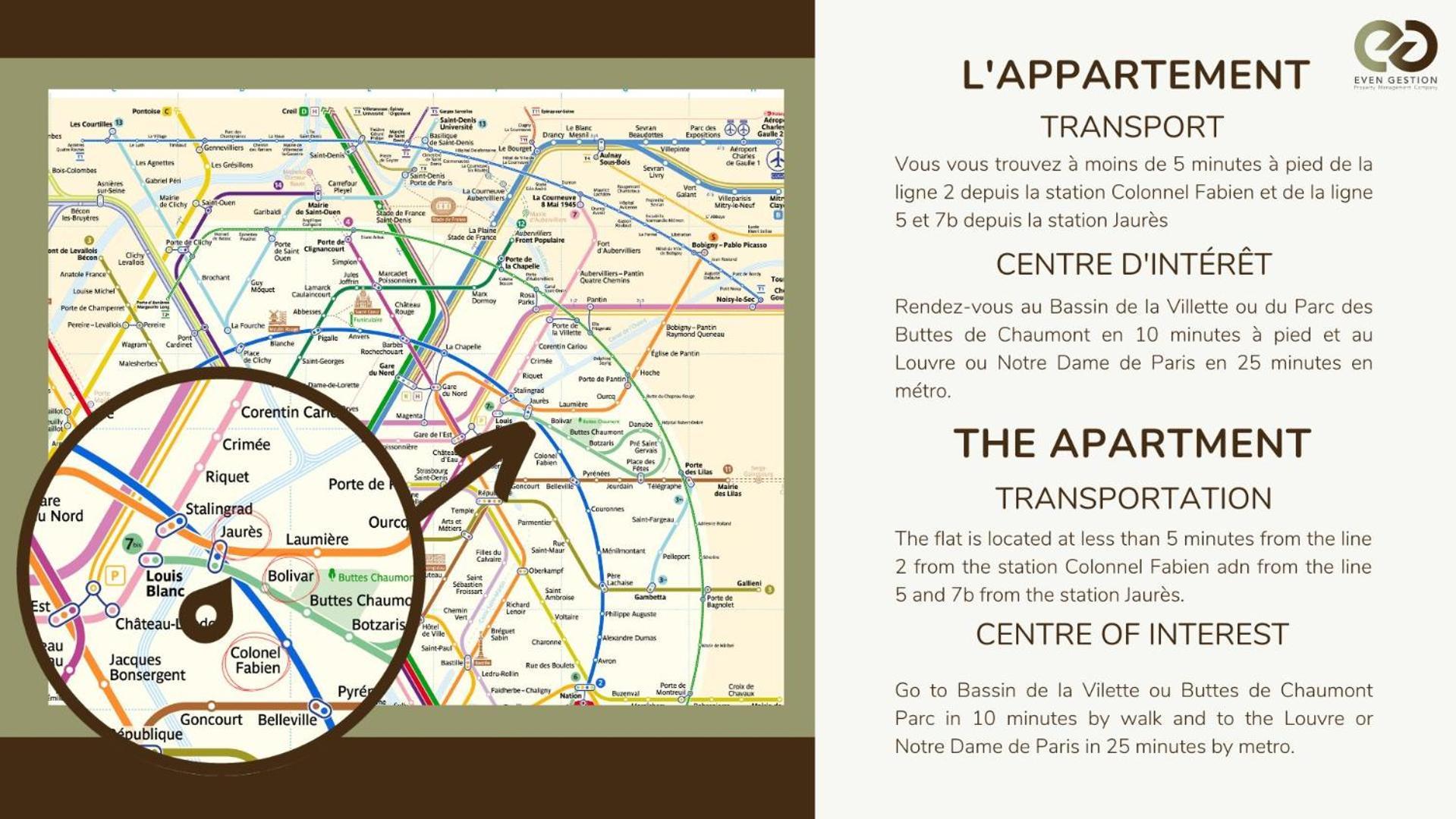 Independant Flat: Canal St Martin&Trains Stations! 파리 외부 사진